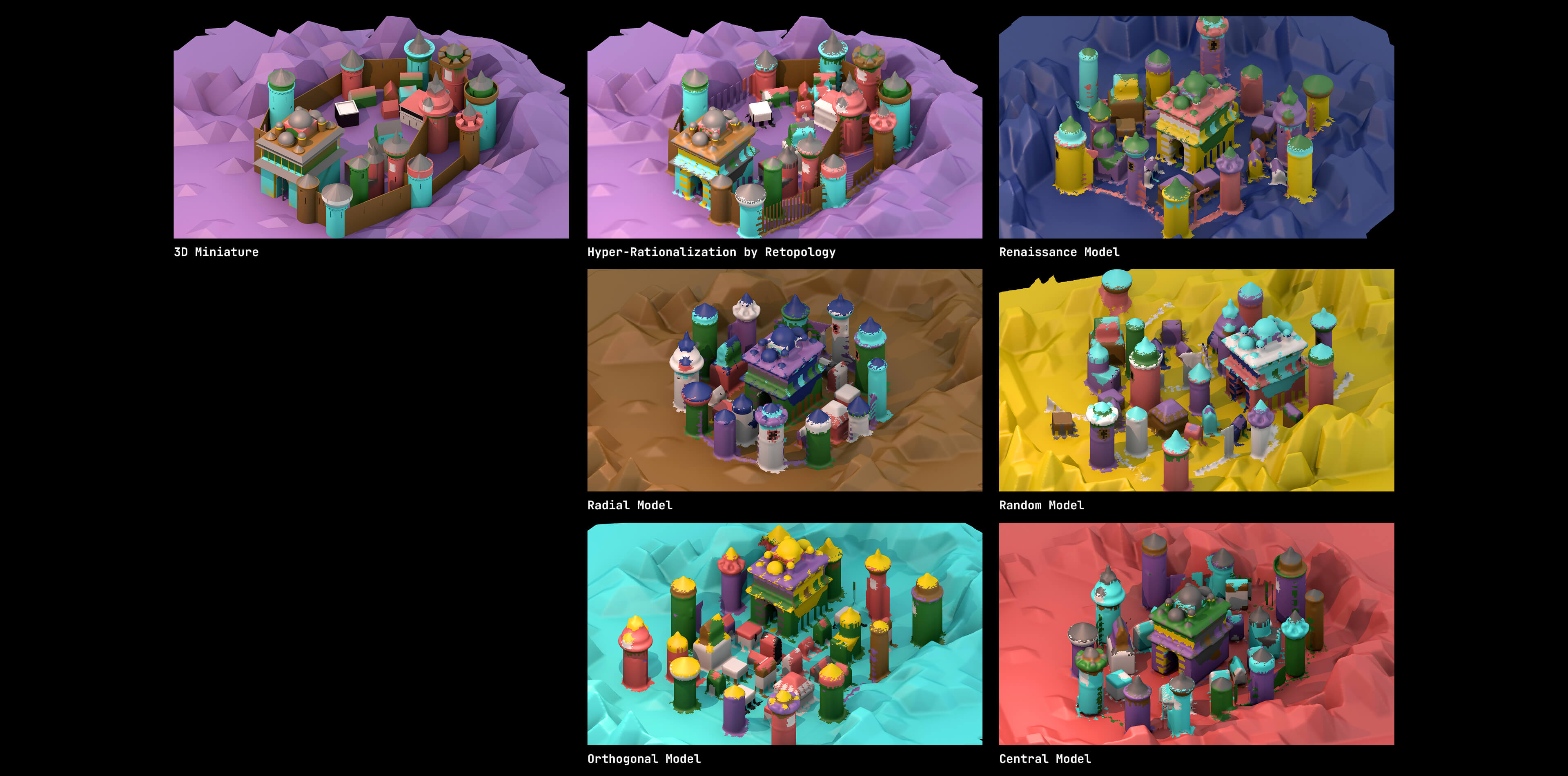 Oneirogens : Input Remixed City Models for Interpolation