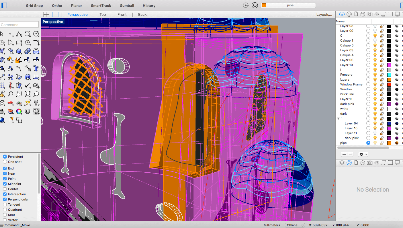 Nurbs Model of the Pink Church